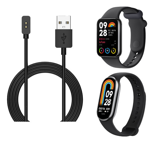 Usb Magnético Cargador Para Xiaomi Band 8/active/band 8 Pro