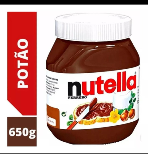 Nutella Creme De Avelã Com Cacau Ferrero - 650 Gramas