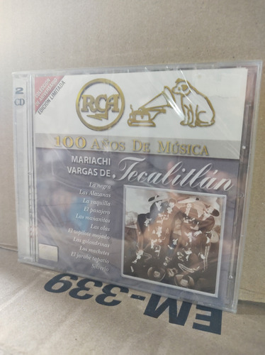 Mariachi Vargas De Tecalitlán 100 Años Cd #499