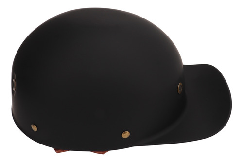 Casco De Moto Vintage Con Cara Abierta, Gorra De Béisbol Ret