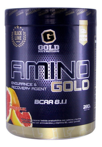 Amino Gold Bcaa 8.1.1 Recovery X 280g Gold Nutrition