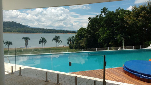 Imagem 2 de 14 de Mansão Condomínio Fechado Na Represa / Piracaia Ch-0111