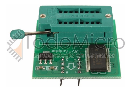 Imagen 5 de 10 de Adaptador 1.8 V Spi Flash W25 Mx25 Ch341a Ezp2013 iPhone