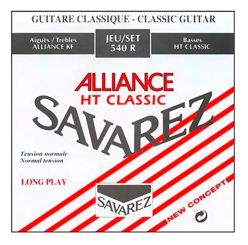 Savarez Alliance 540 R Encordado Guitarra Criolla Media