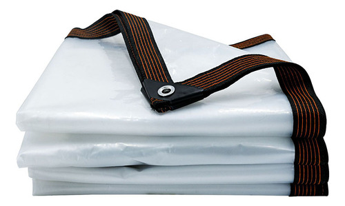 3×4mts Lona Transparente Resistente Impermeable +10m Cuerda