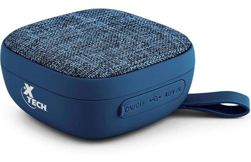 Miniparlante Xtech Portátil Bluetooth Y Mic Azul Xts-600bl 