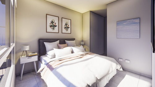 Imagen 6 de 8 de Unidad 3 Amb A Estrenar Con Dormitorio En Suite Y Balcon