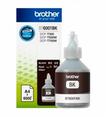 Botella De Tinta Color Negro Bt6001bk Brother