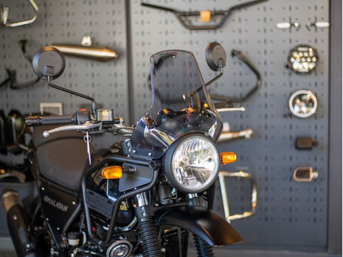 Imagen 8 de 25 de Royal Enfield Himalayan Granite Black Bs6 Reserva Hoy