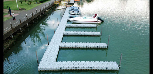 Pier Plataforma Flutuante Pierplas® 1,0m X 1,0m Modular