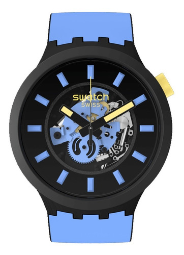 Reloj Swatch Travel By Day Sb03b108 Agente Oficial C