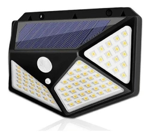 Lámpara Solar 100 Luces Led Exteriores