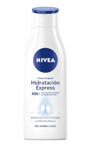 Crema Corporal Nivea Hidratación Express 125ml