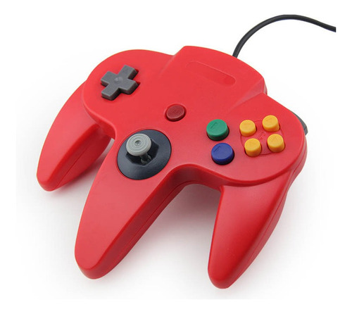 Control Generico Compatible Con N64 Rojo