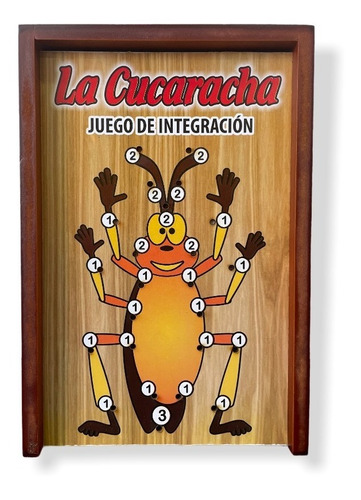 La Cucaracha Juego De Mesa Familiar De Integración 