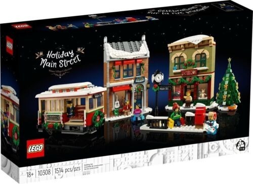 Lego Icons (10308) - Natal Na Rua Principal