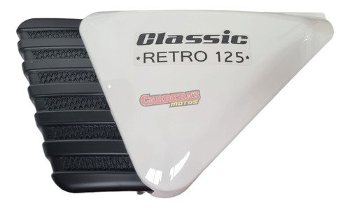 Cacha Classic Retro Izquierda Blanca Original