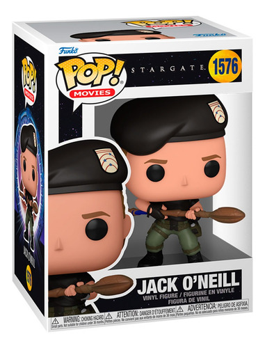Figura 1576 Pop! Stargate Jack O'neill Funko