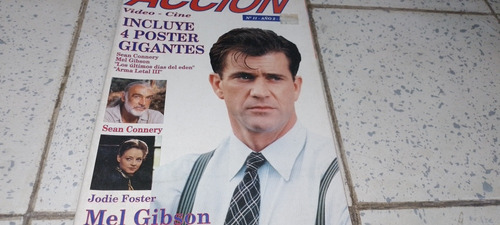 Revista Accion # 11 Año 2 De 1992 En Español Mel Gibson