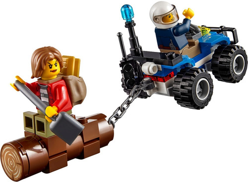 Imagen 6 de 6 de Lego City Montaña Fugitivos 88 Pz 60171