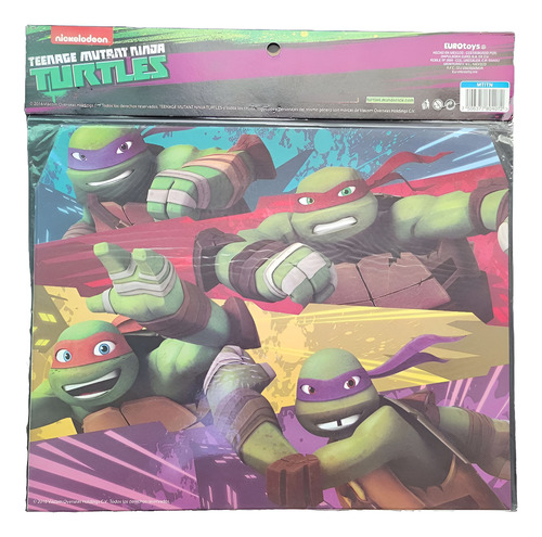 40pz Manteles Tortugas Ninja Fiesta Cumpleaños Infantil Tmnt
