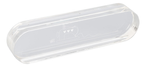 Plancha De Mano Acrílica Transparent Tailors Clapper