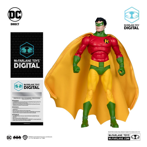Robin Of Earth-2 (crisis On Infinite Earths) Mcfarlane Toys (Usado)