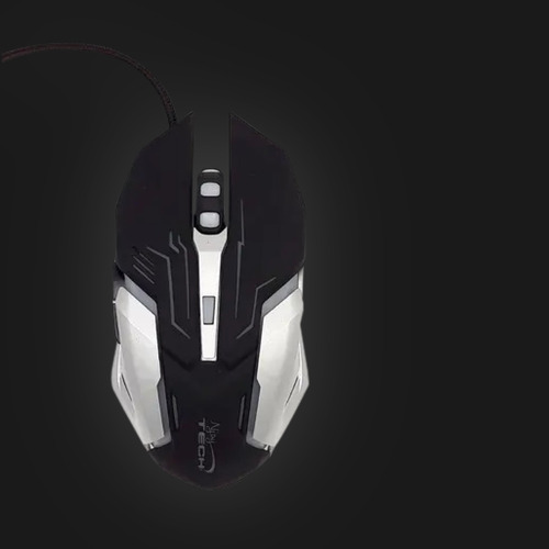Mouse Gamer 6 Botones 2400dpi Led Black Inferno Njoytech