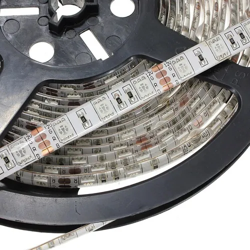Cinta Led Rgb 5 Metros Blanco Incluye Control / Hb Led