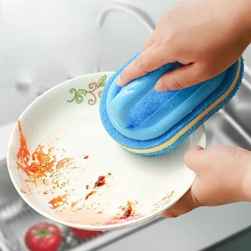 Set De 4 Cepillos De Limpieza Uso Multifucional Cocina Baño