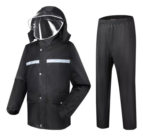 Chaqueta Y Pantalones Impermeables Reflectantes Para Motocic