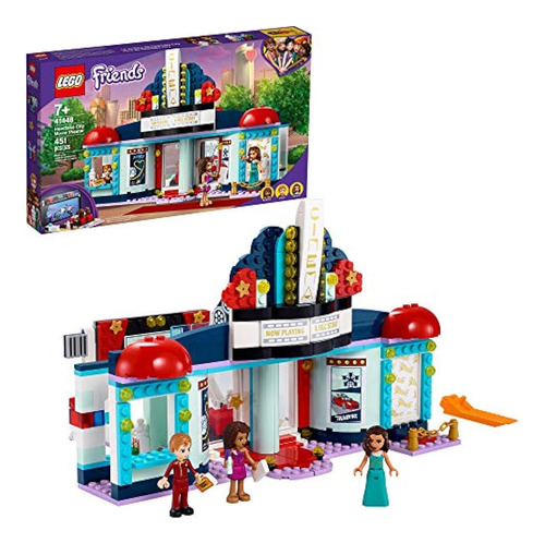 Lego Friends Heartlake City Movie Theater 41448 Kit De Const