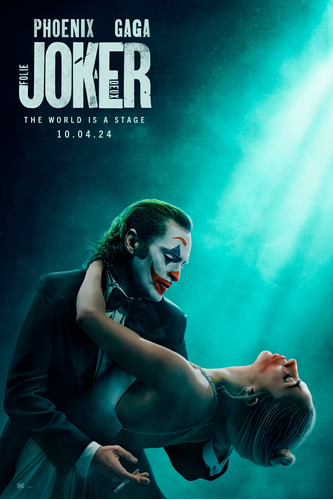 Posters Joker Folie A Deux Guason Banner Cine 90x60 Cm