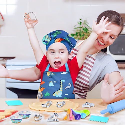 30 Piezas De Juguetes De Chef For Niños, Juego De Rol De Ch