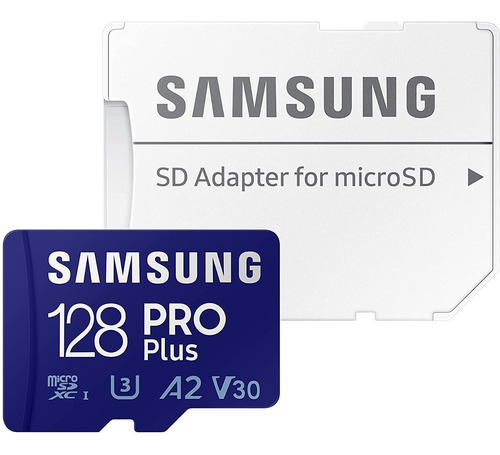 Tarjeta De Memoria Samsung Pro Plus Con Adaptador 128gb 160mb/s Mb-md128ka/am