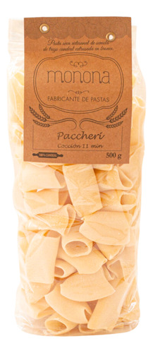 Fideos Pacheri Monona 500 Gr