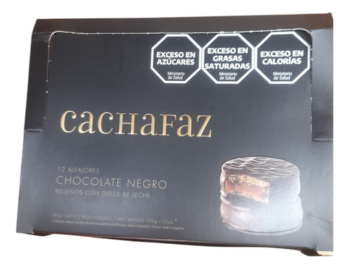 3 Cachafaz Chocolate X 12 U