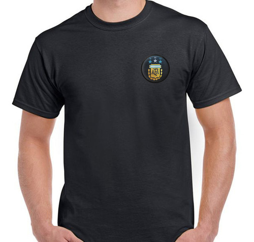 Remera Algodón Aplique Deportes Futbol Afa 3e Col Dep29