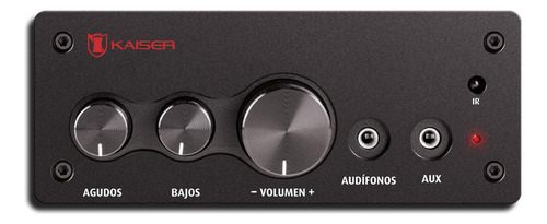 Amplificador De Audio Kaiser 200 W Rms Bluetooth® Kap-2000