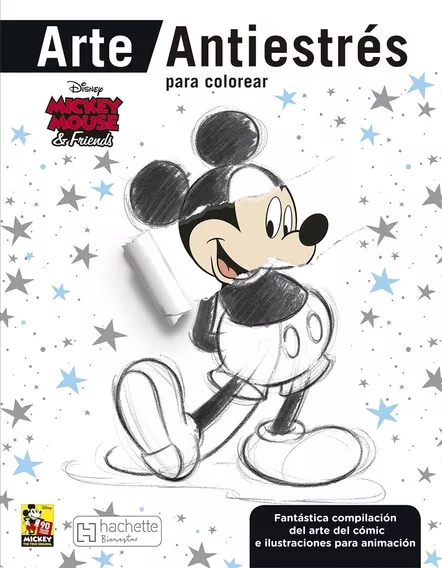 Mickey Mouse &amp; Friends / Arte Antiestres Para Colorear Don86