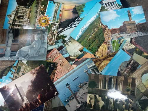 200 Postales Antiguas Del Mundo * Varios Tamaños *