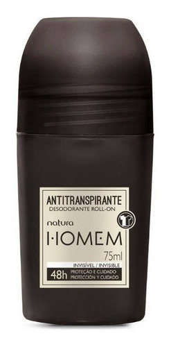 Desodorante Antitranspirante Roll-on Masculino Natura 75ml.