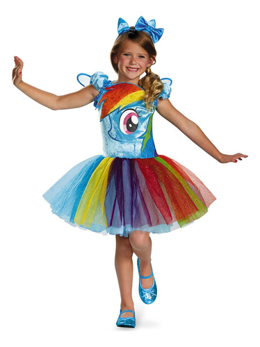 Disfraz Hasbro De My Lil 'pony Rainbow Dash Tutu Prestige