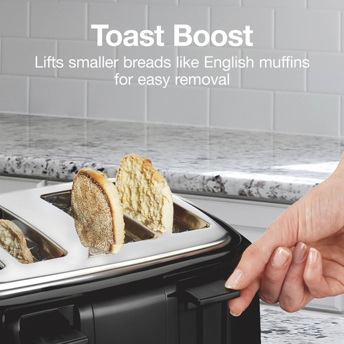 Tostador 4 Panes Bagels Hamilton Proctor Silex 24215g 7 Temp