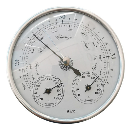 Lazhu Analog Indoor Thermometer Hygrometer Barometer 2024