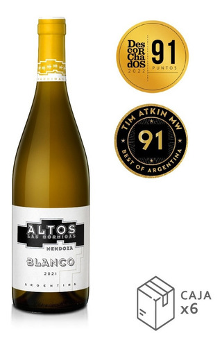 Imagen 2 de 5 de Vino Altos Las Hormigas Blanco Blend - Caja 6 X 750ml
