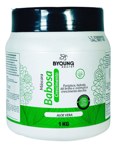 Kit Shampoo + Condicionador + Máscara De Babosa Byoung 3x1kg