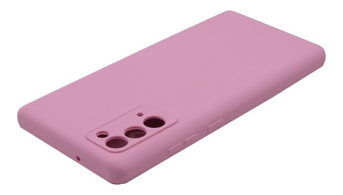 Carcasa Para Samsung Note 20 Silicon Protección De Cámara