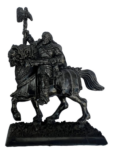 Soldado Plomo Muñeco Enano A Caballo Señor De Los Anillos (Usado)