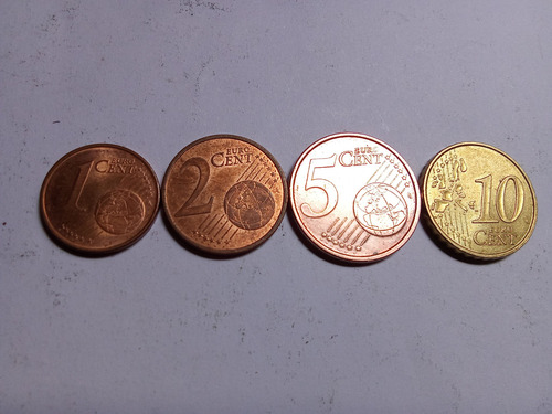 Moeda Euro Cents Europa. (Usado)